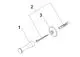 Dornbracht-MADISON-Haken-Ausladung 75mm-platin gebürstet, 83252970-06 Galeriebild 4